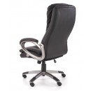 Кресло компьютерное HALMAR PRESTON черный/серебристый